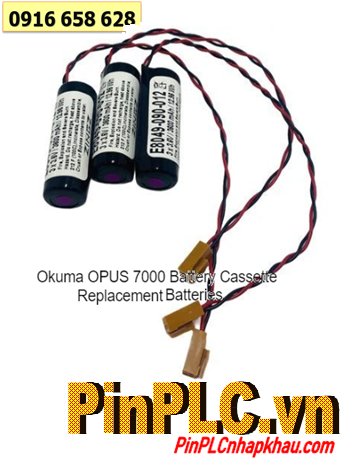 OKUMA OPUS-7000, Pin nuôi nguồn PLC OKUMA OPUS-7000 lithium 3.6v _Xuất xứ PHÁP